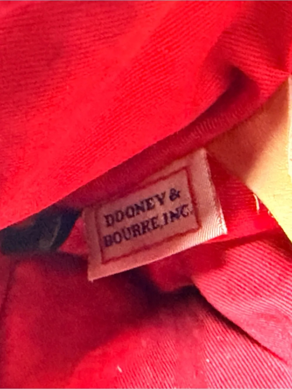Rare Dooney & Bourke Bee Collection 1975 Small Hobo Shoulder Bag Rainbow Zipper